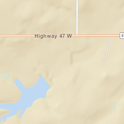 Oklahoma 47, Black Kettle National Grassland Street Map