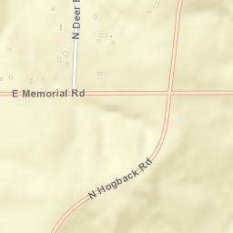 13700-14196 Hogback Rd, Jones, OK 73049 Street Map