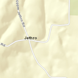 Jethro Arkansas Street Map