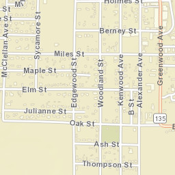 Lepanto Arkansas Street Map