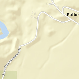 Fulton Tennessee Street Map