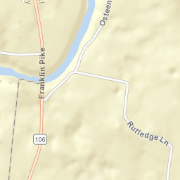 Hardison Mill Tennessee Street Map