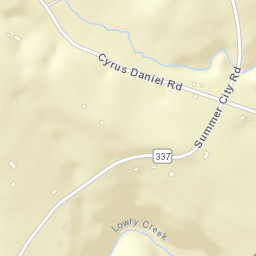 Friendship Tennessee Street Map