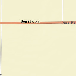 Semitropic California Street Map