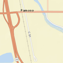 Famoso California Street Map
