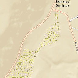 Sunrise Springs Arizona Street Map