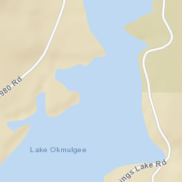 17301-17699 D0980 Road, Okmulgee, OK Street Map