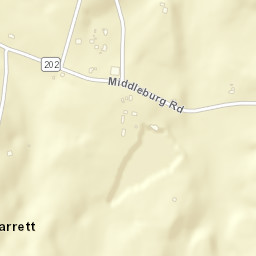Garrett Tennessee Street Map