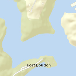 Fort Loudon Tennessee Street Map