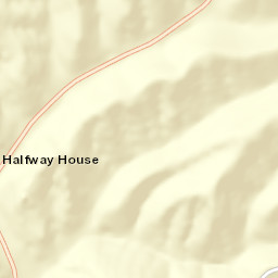 Halfway House California Street Map