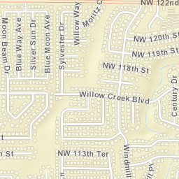 8200-8208 Northwest 121st Street Oklahoma City OK Street Map