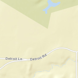 Detroit Tennessee Street Map