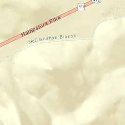 4216-4296 Hampshire Pike, Hampshire, TN Street Map