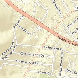 2898 Campbellsville Pike, Columbia, TN Street Map