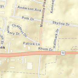 Creek Side Tennessee Street Map