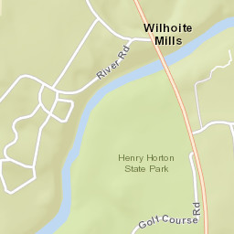 Wilhoite Mills Tennessee Street Map