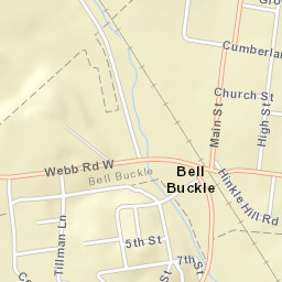 Webb Road, Bell Buckle, TN 37020, America Street Map