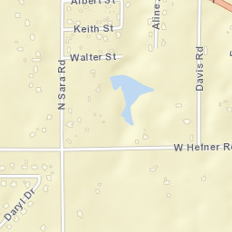 10301-10401 West Hefner Road Yukon OK Street Map