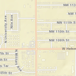 Northwest 111th Street Oklahoma City OK  Street Map