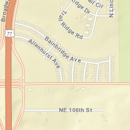 4 Allenhurst Avenue, Oklahoma City, OK  Street Map