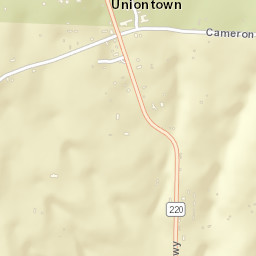 Uniontown Arkansas Street Map