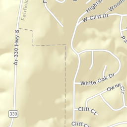 Eglantine Arkansas Street Map