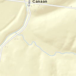 Canaan Tennessee Street Map