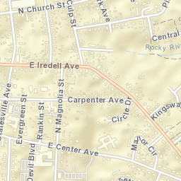 552-598 East Iredell Avenue, Mooresville, NC Street Map
