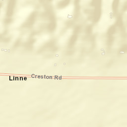 Linne California Street Map