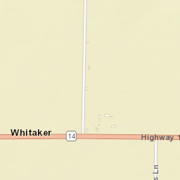 Whitaker Arkansas Street Map