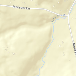 Lebanon Heights Tennessee Street Map