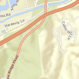 3836 Blue Ridge Parkway, Asheville, NC Street Map