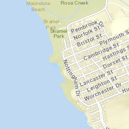 Park Hill California Street Map