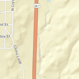 US-491 Gallup NM 87301 America Street Map