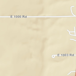 22609 E1000 Road, Arapaho, OK 73620 Street Map