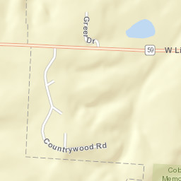 Country Wood Tennessee Street Map