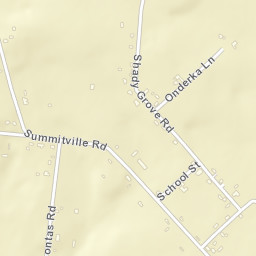 Summitville Tennessee Street Map