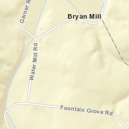 Fountain Grove Tennessee Street Map