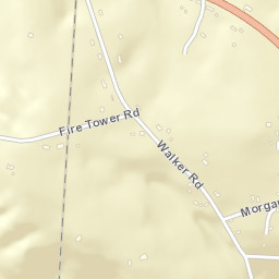 Morgan Springs Tennessee Street Map