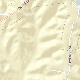 Burlison Tennessee Street Map