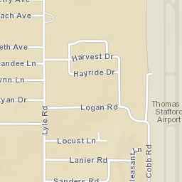 2221 Ryan Drive Weatherford OK Street Map