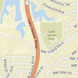 7100 North Drexel Boulevard Oklahoma City Street Map