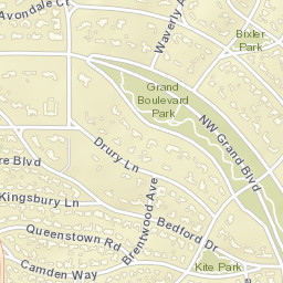 7017-7039 Nichols Road Nichols Hills OK Street Map