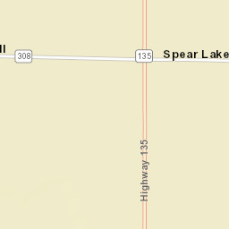 Spear Lake Arkansas Street Map