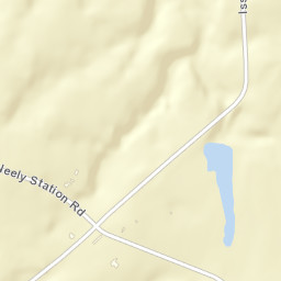 Neely Tennessee Street Map