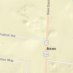 Laws Hill Tennessee Street Map