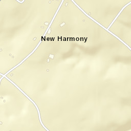 New Harmony Tennessee Street Map