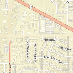 4330-4332 Northwest 63rd Street, Oklahoma City Street Map