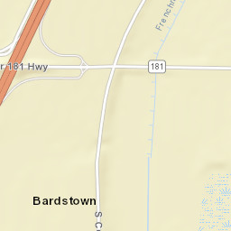 Bardstown Arkansas Street Map