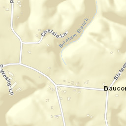Baucom Tennessee Street Map